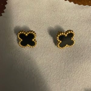 Inspired Van Cleef & Arpels Vintage Alhambra Clover Leaf Earrings